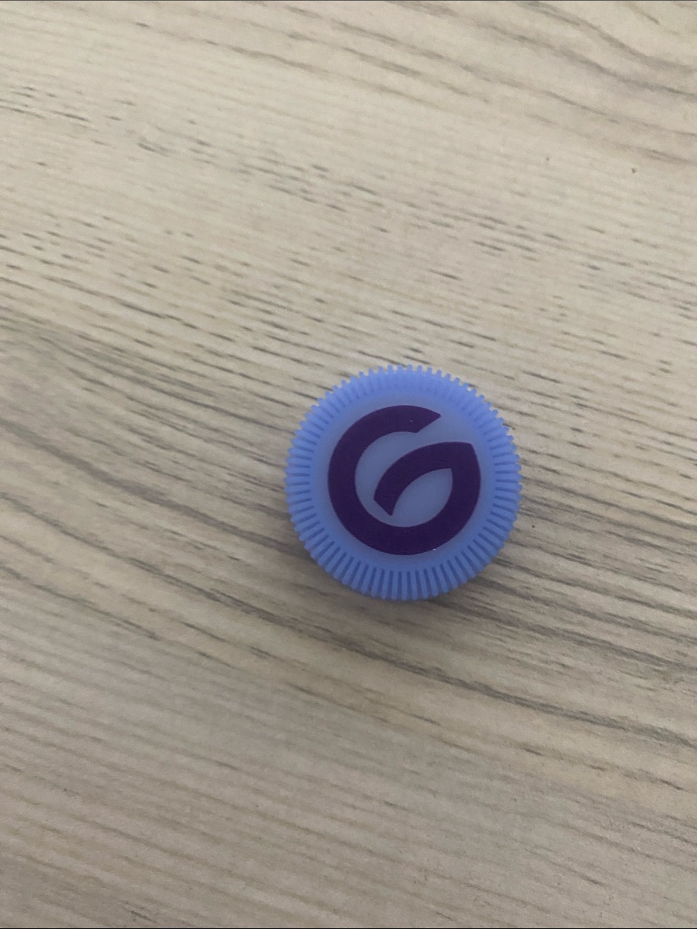 Purple Silicone Grip Cap with Logo - Women Other